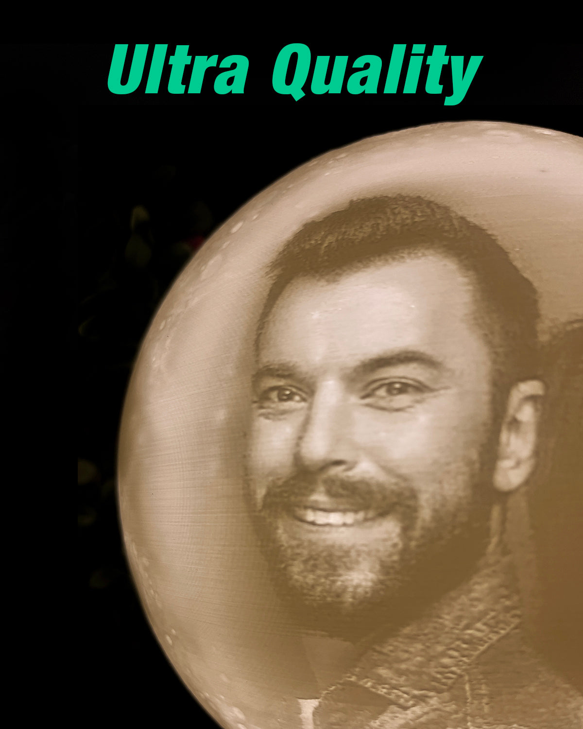 3D Personalized Moon Lamp – Unique Gift