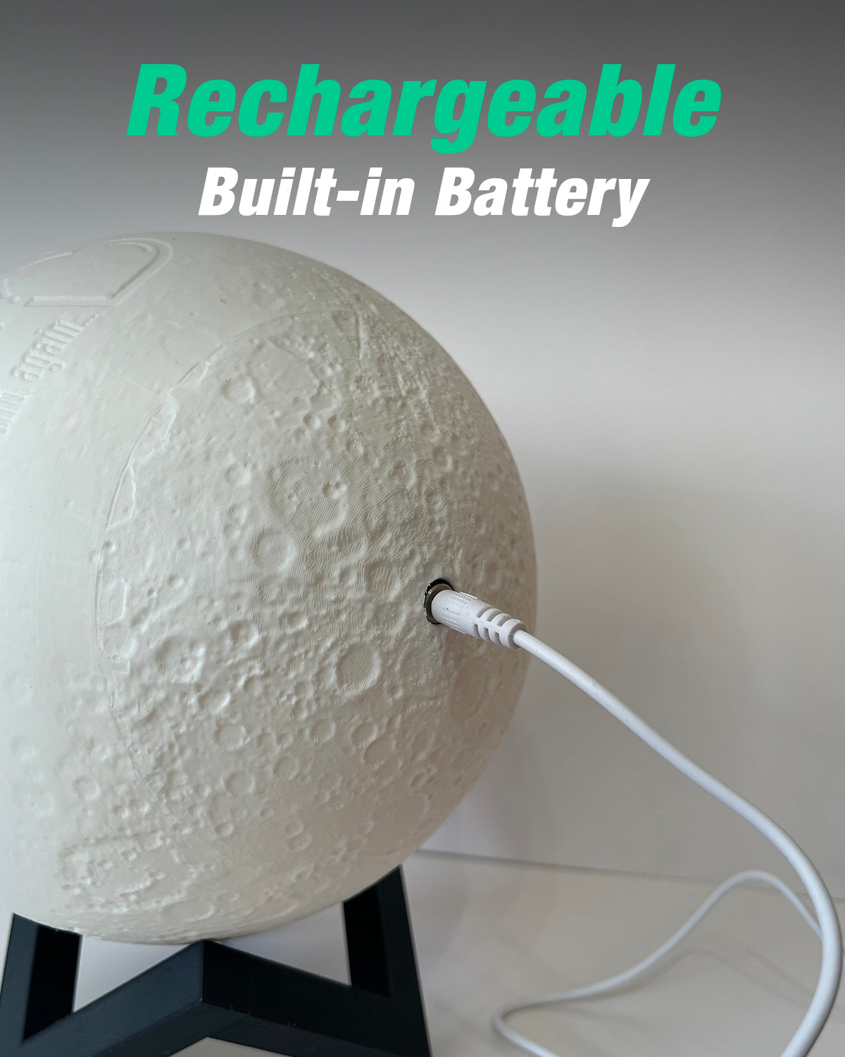 3D Personalized Moon Lamp – Unique Gift